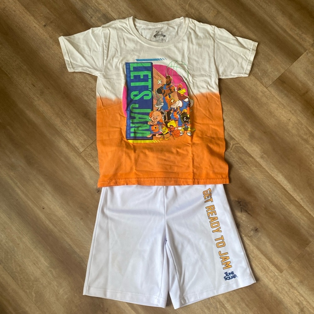 Space Jam Shirt and Shorts set
